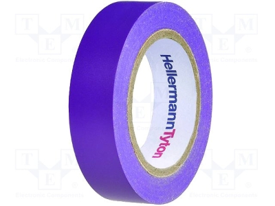 Изолирбанд HTAPE-FLX-15VT Лента: електроизолационна; W:15mm; L:10m; D:0,15mm; 200%; max.90°C